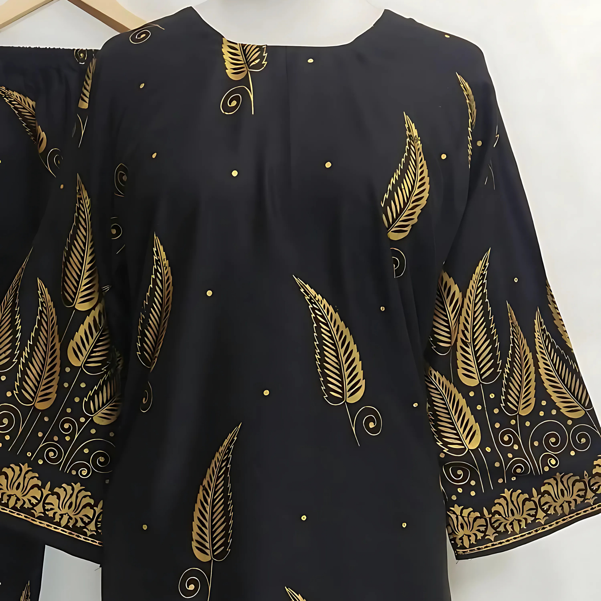 Women's Printed Lawn 2 Piece Stitched Suit – Shirt and Trouser Set