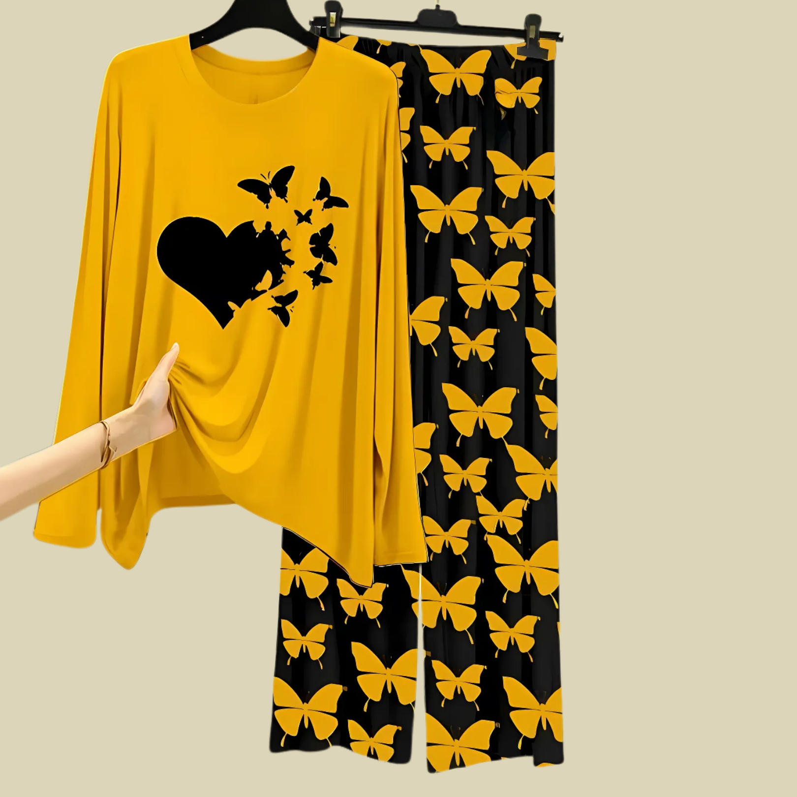 Stitched Cotton Nightwear 2 Piece Set for Women by Bibi Boutique