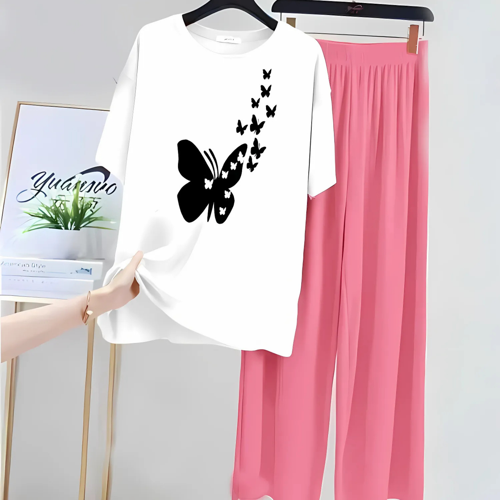 Stitched Night Suit for Women in Cotton Jersey Fabric Ideal for Summer