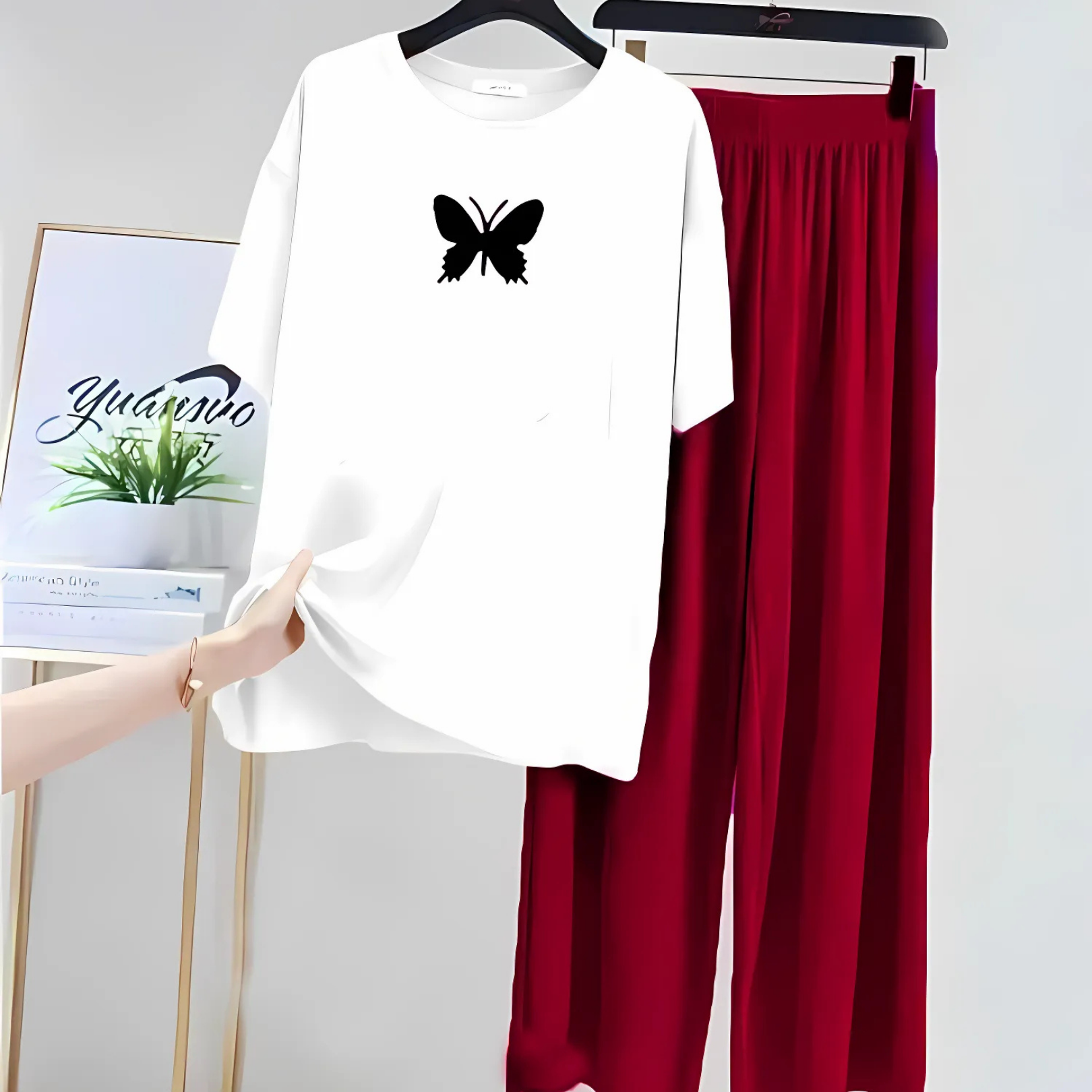 Premium Cotton Jersey Stitched Night Suit for Women by Bibi Boutique