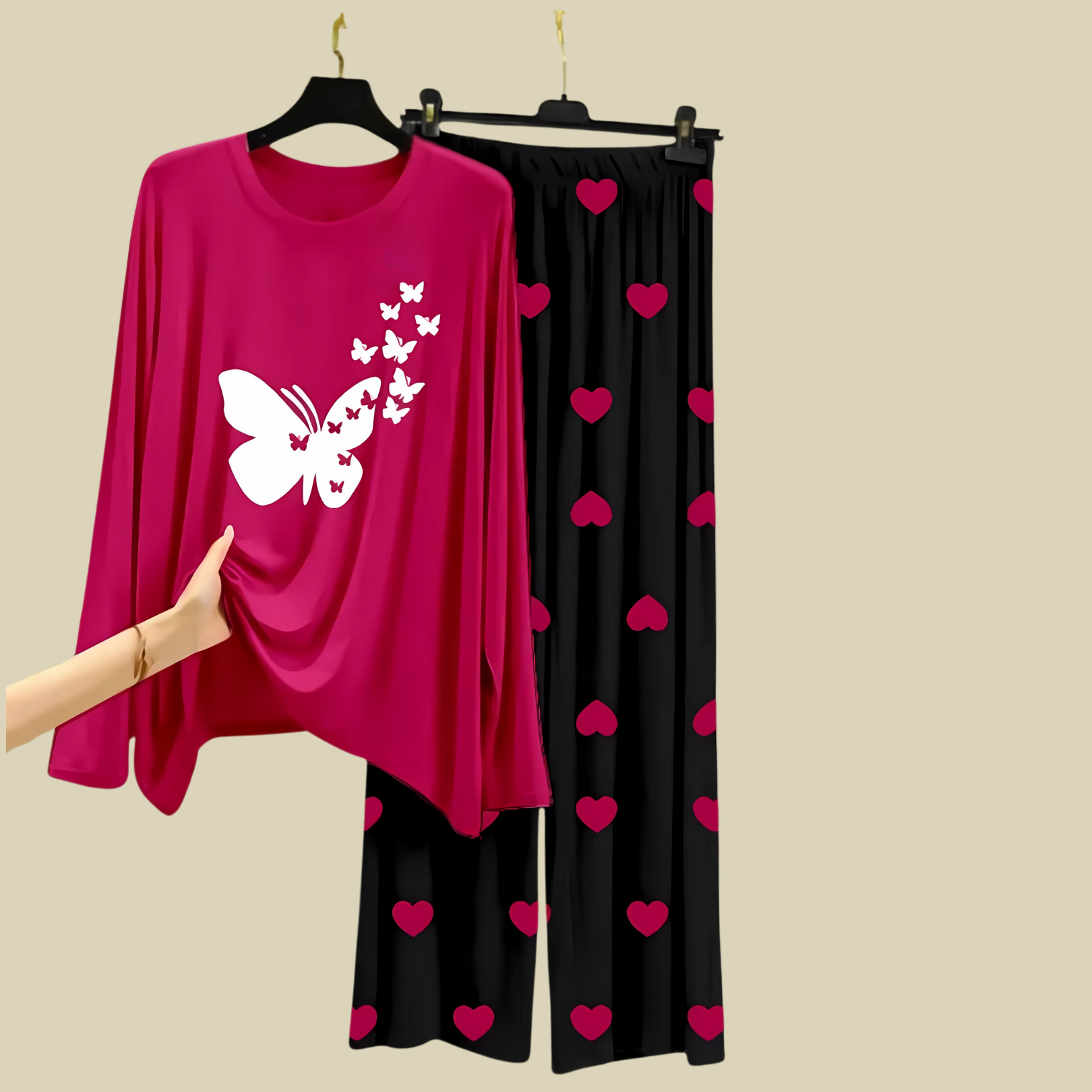 Stitched Cotton Jersey Sleepwear for Women Premium Quality