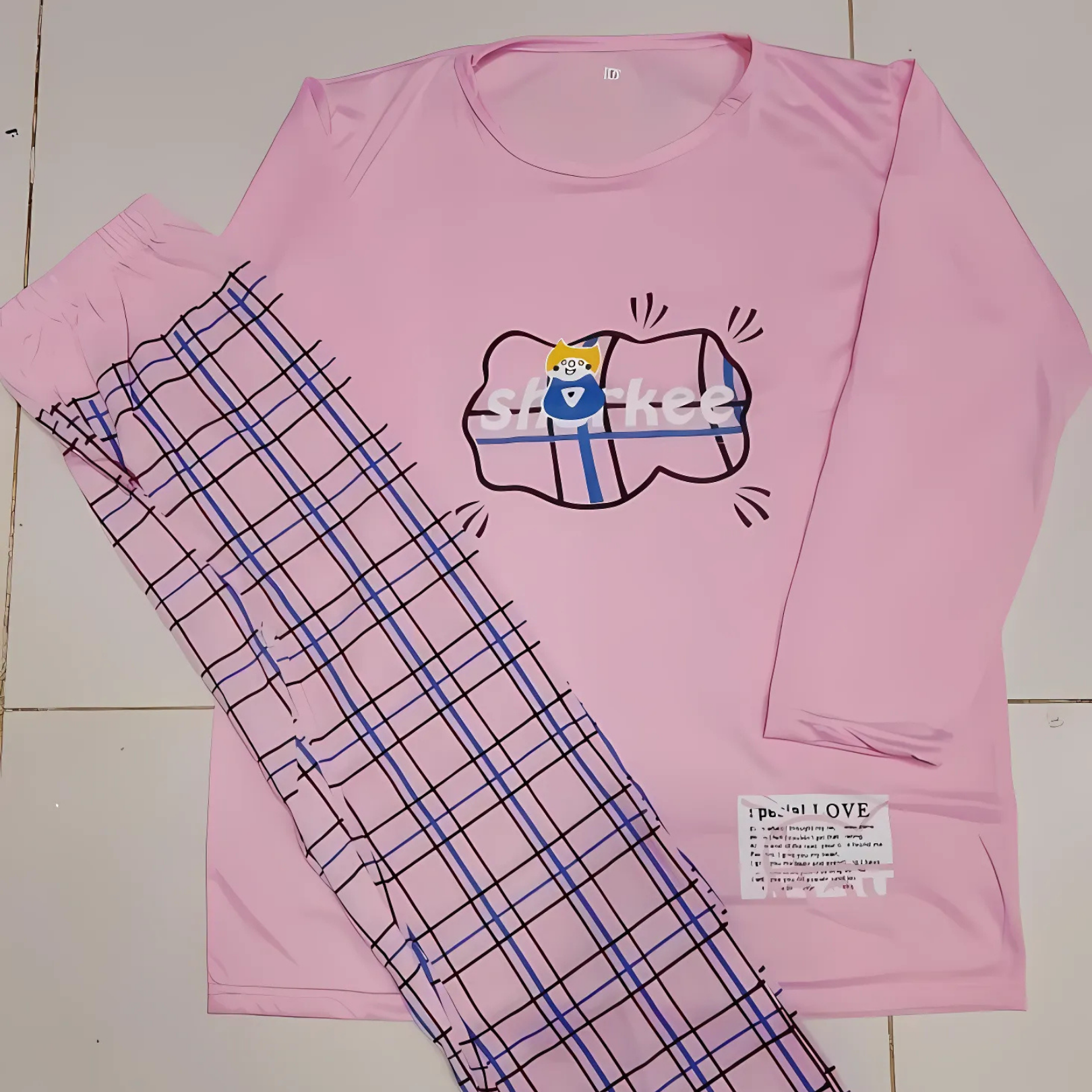 Bibi Boutique Cotton Nightwear for Women 2 Piece Stitched Sleepwear