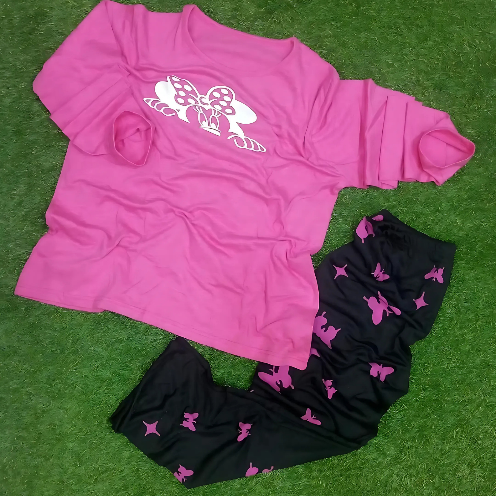 Stitched Cotton Nightwear 2 Piece Set for Women by Bibi Boutique