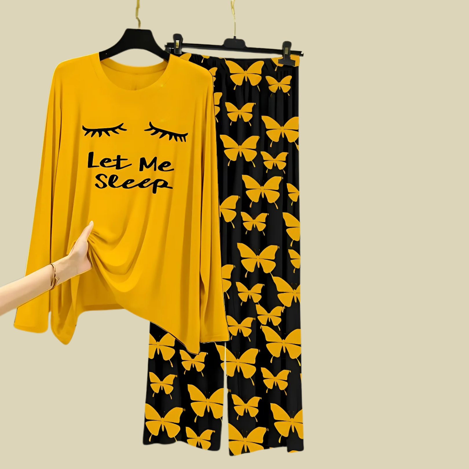 Stitched Cotton Nightwear 2 Piece Set for Women by Bibi Boutique