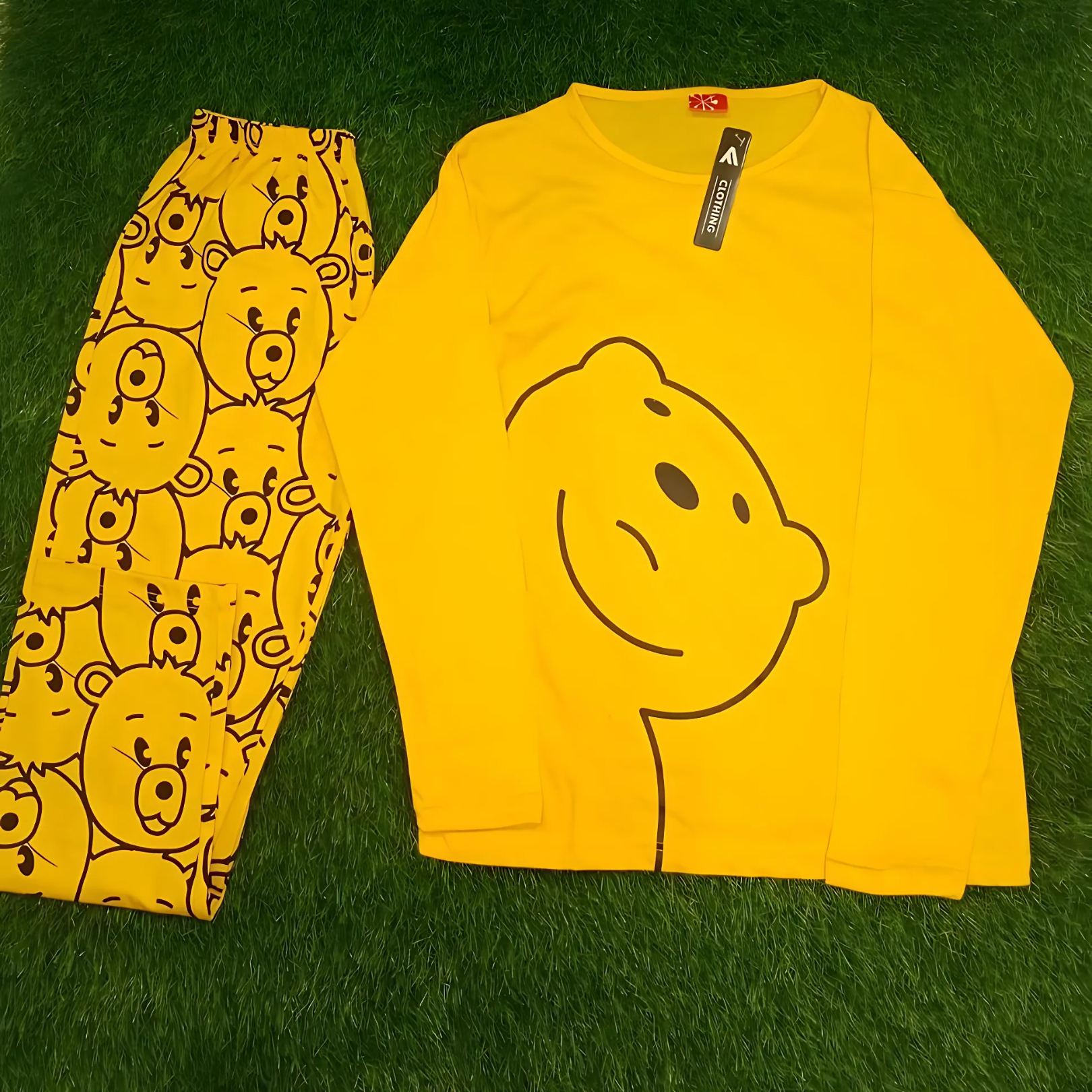 Soft Cotton Jersey Sleepwear Set for Women Casual Homewear