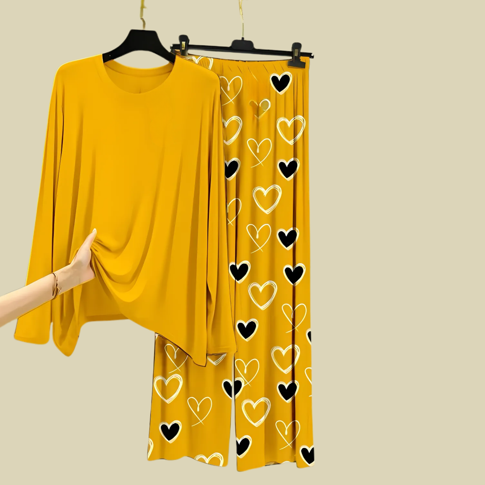 Stitched Cotton Nightwear 2 Piece Set for Women by Bibi Boutique