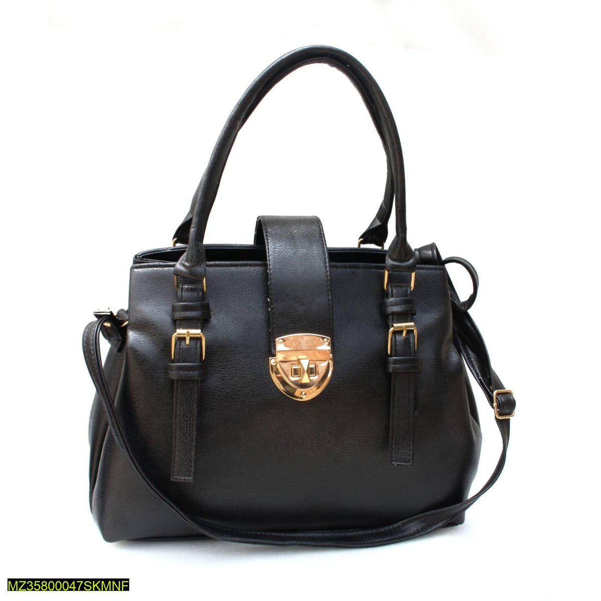 stylish Tote Bag With Top Handle And Long Strap