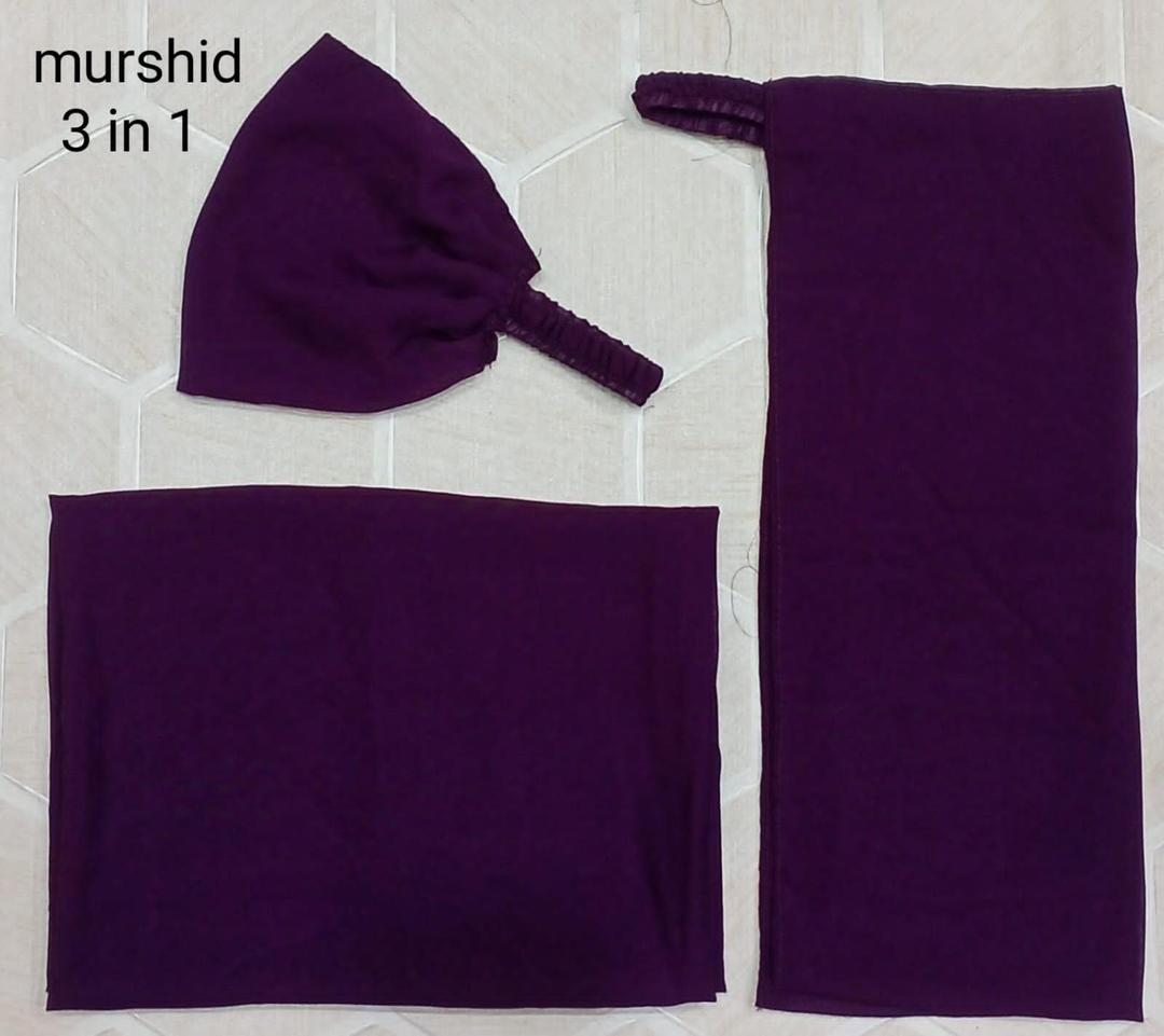 3 In One Chiffon Hijab